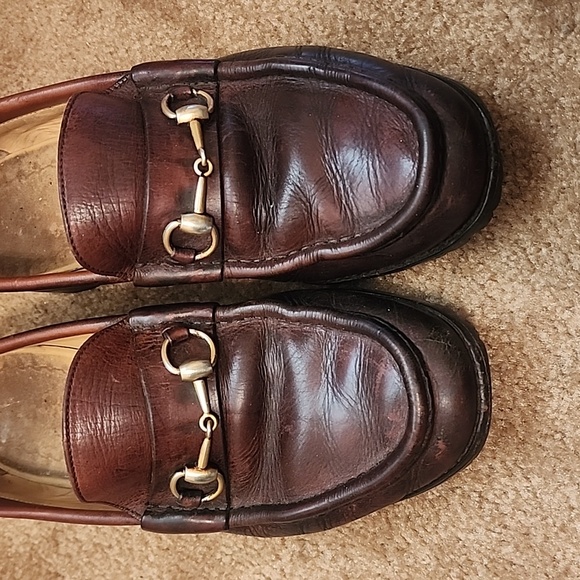 Gucci Horsebit Leather Loafers - Picture 2 of 15